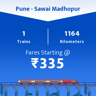 Pune To Sawai Madhopur Trains